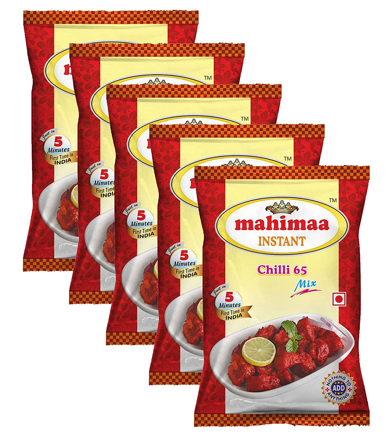 Mahimaa Instant Chilli 65 Mix, Size- 50G, Pack Of 5