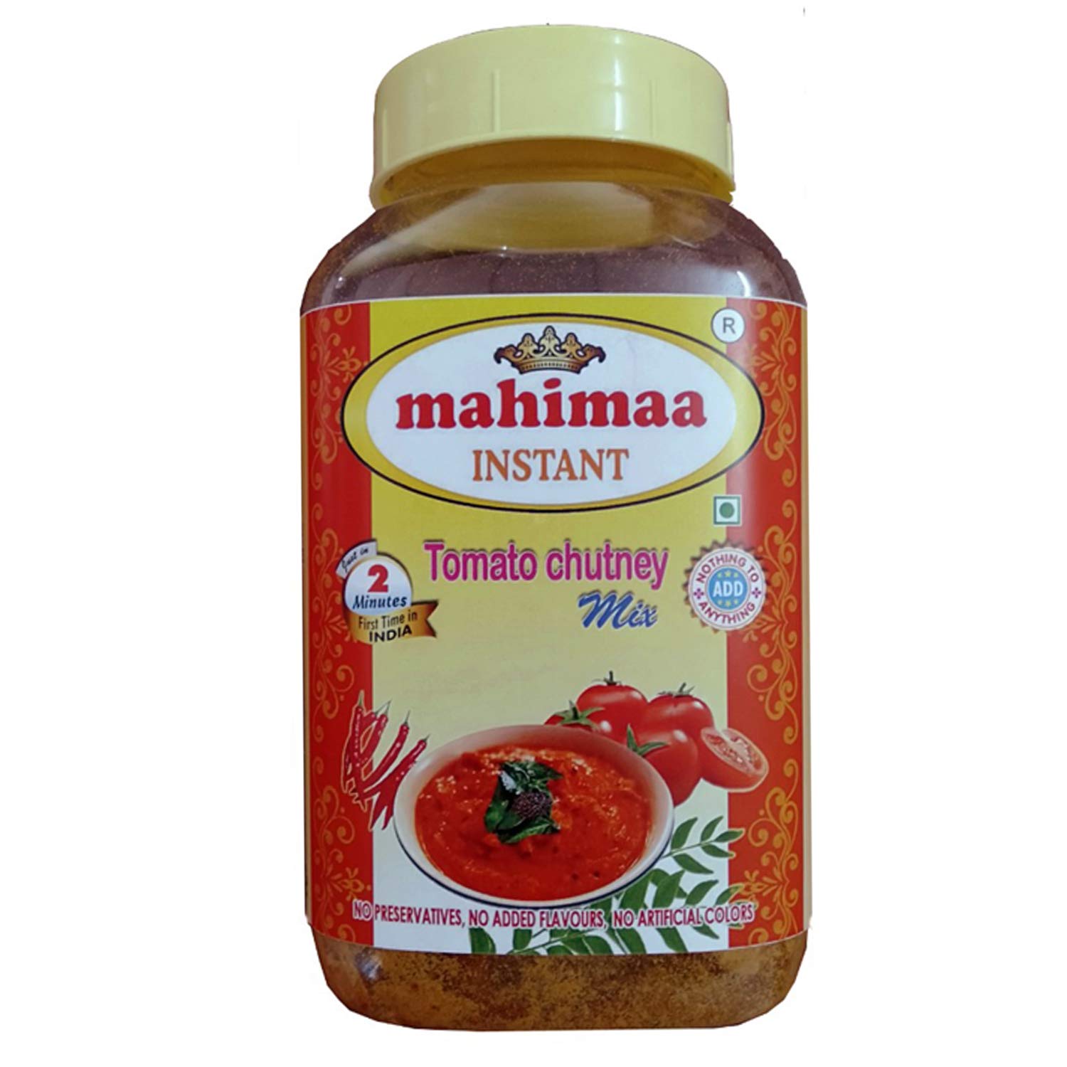 Mahimaa Instant Tasty Tomato Chutney Mix (Size-200g)-Pack of 1